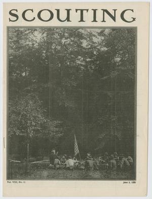 Primary view of Scouting, Volume 8, Number 11, June 3, 1920