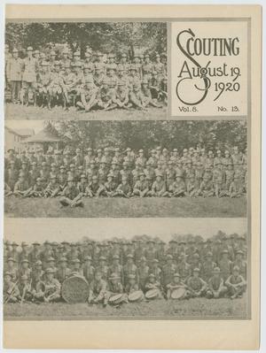 Primary view of object titled 'Scouting, Volume 8, Number 13, August 19, 1920'.