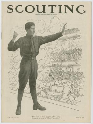 Primary view of Scouting, Volume 8, Number 18, November 25, 1920