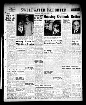 Primary view of object titled 'Sweetwater Reporter (Sweetwater, Tex.), Vol. 53, No. 85, Ed. 1 Monday, April 10, 1950'.