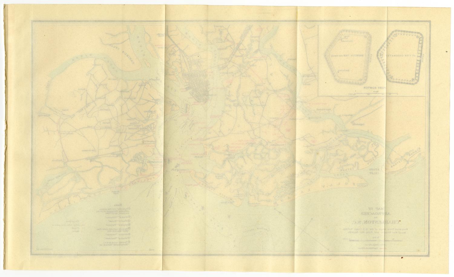Map of Approaches to Charleston, South Carolina
                                                
                                                    [Sequence #]: 2 of 2
                                                