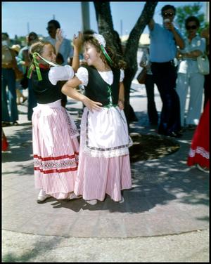 Primary view of object titled '[Italian Folk Dancers]'.