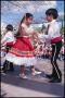 Primary view of [Ballet Folklorico de San Antonio dancers at the Texas Folklife Festival]