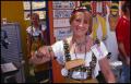 Photograph: [Woman in the Swiss Food Booth]