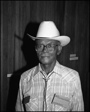 Primary view of object titled '[Portrait of Cowboy K.J. Oliver]'.