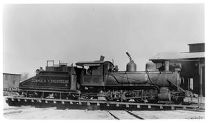 Primary view of object titled '[Train at Saltillo Depot]'.