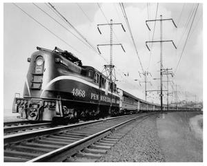 Primary view of object titled '[GG1 Electric Locomotive]'.