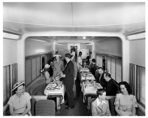 Primary view of object titled '[Missouri Pacific Railroad - Dining Car]'.