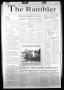 Newspaper: The Rambler (Fort Worth, Tex.), Vol. 82, No. 11, Ed. 1 Wednesday, Apr…