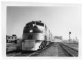 Primary view of ["Sam Houston Zephyr"  arriving in Dallas]