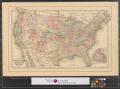 Map: Map of the United States, and Territories. Together with Canada &c.