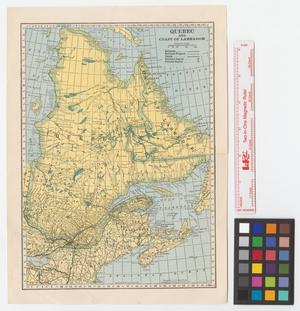 Primary view of object titled 'Quebec and coast of Labrador.'.