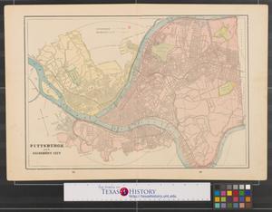 Primary view of object titled 'Pittsburgh and Allegheny City.'.