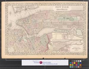 Primary view of object titled 'New York and Brooklyn.'.