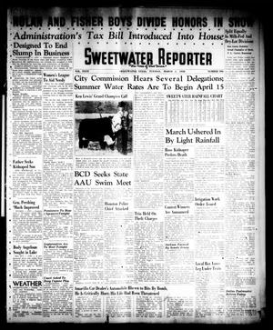Primary view of object titled 'Sweetwater Reporter (Sweetwater, Tex.), Vol. 40, No. 306, Ed. 1 Tuesday, March 1, 1938'.