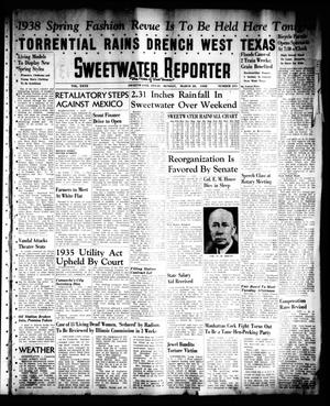 Primary view of object titled 'Sweetwater Reporter (Sweetwater, Tex.), Vol. 40, No. 311, Ed. 1 Monday, March 28, 1938'.