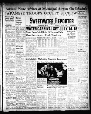 Primary view of object titled 'Sweetwater Reporter (Sweetwater, Tex.), Vol. 40, No. 342, Ed. 1 Thursday, May 19, 1938'.