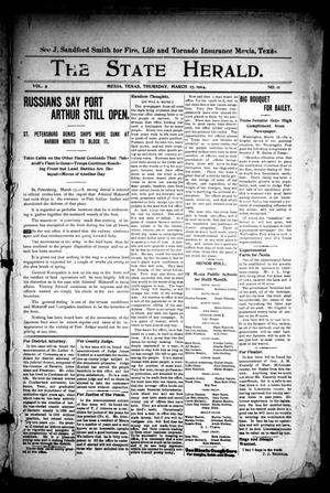 Primary view of The State Herald (Mexia, Tex.), Vol. 5, No. 11, Ed. 1 Thursday, March 17, 1904