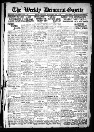 Primary view of object titled 'The Weekly Democrat-Gazette (McKinney, Tex.), Vol. 38, Ed. 1 Thursday, February 17, 1921'.