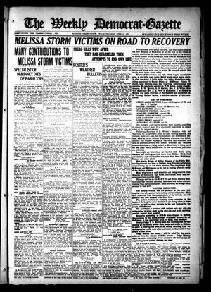 Primary view of object titled 'The Weekly Democrat-Gazette (McKinney, Tex.), Vol. 38, Ed. 1 Thursday, April 21, 1921'.