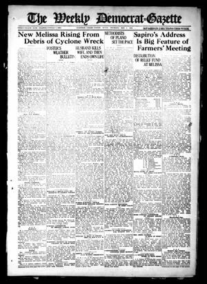 Primary view of object titled 'The Weekly Democrat-Gazette (McKinney, Tex.), Vol. 38, Ed. 1 Thursday, May 5, 1921'.