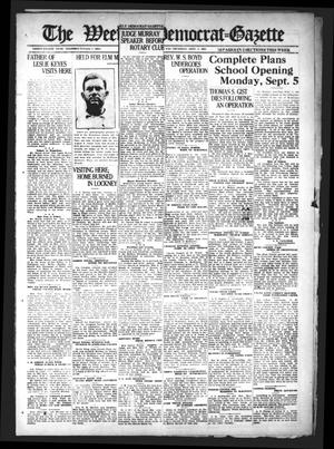Primary view of object titled 'The Weekly Democrat-Gazette (McKinney, Tex.), Vol. 38, Ed. 1 Thursday, September 1, 1921'.