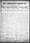 Thumbnail image of item number 1 in: 'The Democrat-Gazette (McKinney, Tex.), Vol. 23, No. 29, Ed. 1 Thursday, August 16, 1906'.
