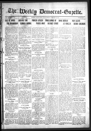 Primary view of object titled 'The Weekly Democrat-Gazette (McKinney, Tex.), Vol. 24, No. 3, Ed. 1 Thursday, February 21, 1907'.