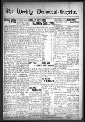 Primary view of object titled 'The Weekly Democrat-Gazette (McKinney, Tex.), Vol. 25, No. 14, Ed. 1 Thursday, May 7, 1908'.