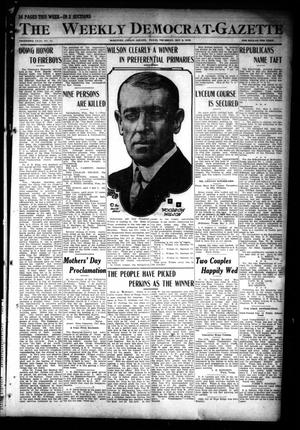 Primary view of object titled 'The Weekly Democrat-Gazette (McKinney, Tex.), Vol. 30, No. 14, Ed. 1 Thursday, May 9, 1912'.
