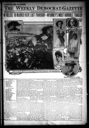 Primary view of object titled 'The Weekly Democrat-Gazette (McKinney, Tex.), Vol. 30, No. 52, Ed. 1 Thursday, January 30, 1913'.