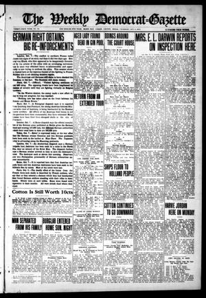 Primary view of object titled 'The Weekly Democrat-Gazette (McKinney, Tex.), Vol. 31, No. 35, Ed. 1 Thursday, October 8, 1914'.