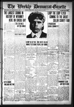 Primary view of object titled 'The Weekly Democrat-Gazette (McKinney, Tex.), Vol. 33, Ed. 1 Thursday, October 26, 1916'.