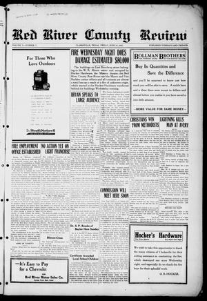 Primary view of object titled 'Red River County Review (Clarksville, Tex.), Vol. 5, No. 7, Ed. 1 Friday, June 19, 1925'.