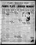 Thumbnail image of item number 1 in: 'Pampa Morning Post (Pampa, Tex.), Vol. 2, No. 40, Ed. 1 Friday, November 27, 1931'.