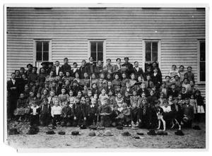 Primary view of object titled '[Unidentified Group of Children]'.