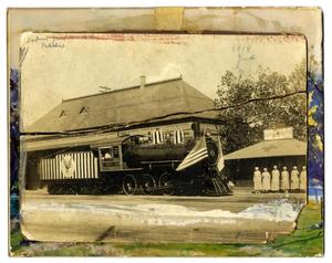 Primary view of object titled '[Fourth Liberty Loan Train]'.