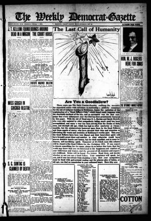 Primary view of object titled 'The Weekly Democrat-Gazette (McKinney, Tex.), Vol. 32, Ed. 1 Thursday, December 23, 1915'.