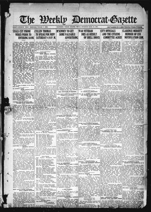 Primary view of object titled 'The Weekly Democrat-Gazette (McKinney, Tex.), Vol. 37, Ed. 1 Thursday, July 15, 1920'.