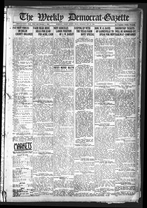 Primary view of object titled 'The Weekly Democrat-Gazette (McKinney, Tex.), Vol. 37, Ed. 1 Thursday, August 12, 1920'.