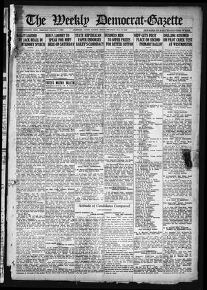 Primary view of object titled 'The Weekly Democrat-Gazette (McKinney, Tex.), Vol. 37, Ed. 1 Thursday, August 19, 1920'.