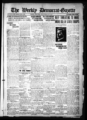 Primary view of object titled 'The Weekly Democrat-Gazette (McKinney, Tex.), Vol. 38, Ed. 1 Thursday, January 19, 1922'.