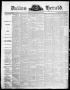Thumbnail image of item number 1 in: 'Dallas Herald. (Dallas, Tex.), Vol. 13, No. 24, Ed. 1 Saturday, March 3, 1866'.
