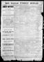 Primary view of The Dallas Weekly Herald. (Dallas, Tex.), Vol. 31, No. 35, Ed. 1 Thursday, February 16, 1882
