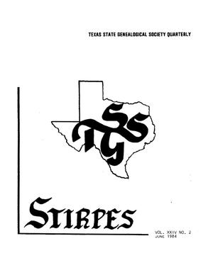 Primary view of object titled 'Stirpes, Volume 24, Number 2, June 1984'.