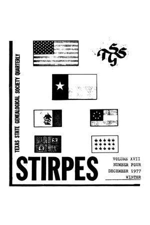 Primary view of object titled 'Stirpes, Volume 17, Number 4, December 1977'.
