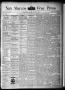 Thumbnail image of item number 1 in: 'San Marcos Free Press. (San Marcos, Tex.), Vol. 13, No. 38, Ed. 1 Thursday, August 28, 1884'.