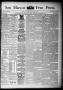 Primary view of San Marcos Free Press. (San Marcos, Tex.), Vol. 15TH YEAR, No. 10, Ed. 1 Thursday, March 8, 1888