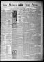 Primary view of San Marcos Free Press. (San Marcos, Tex.), Vol. 15TH YEAR, No. 13, Ed. 1 Thursday, March 29, 1888