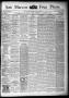 Primary view of San Marcos Free Press. (San Marcos, Tex.), Vol. 15TH YEAR, No. 49, Ed. 1 Thursday, December 6, 1888